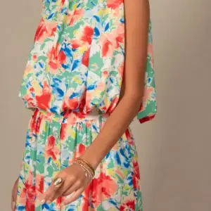 Top curto abalonado com padrão Ferrache