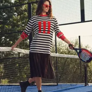 Vestido listrado Gusi