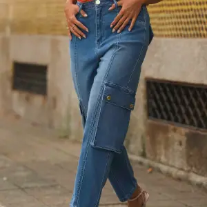 Calça de ganga slouchy slim BIGZONE