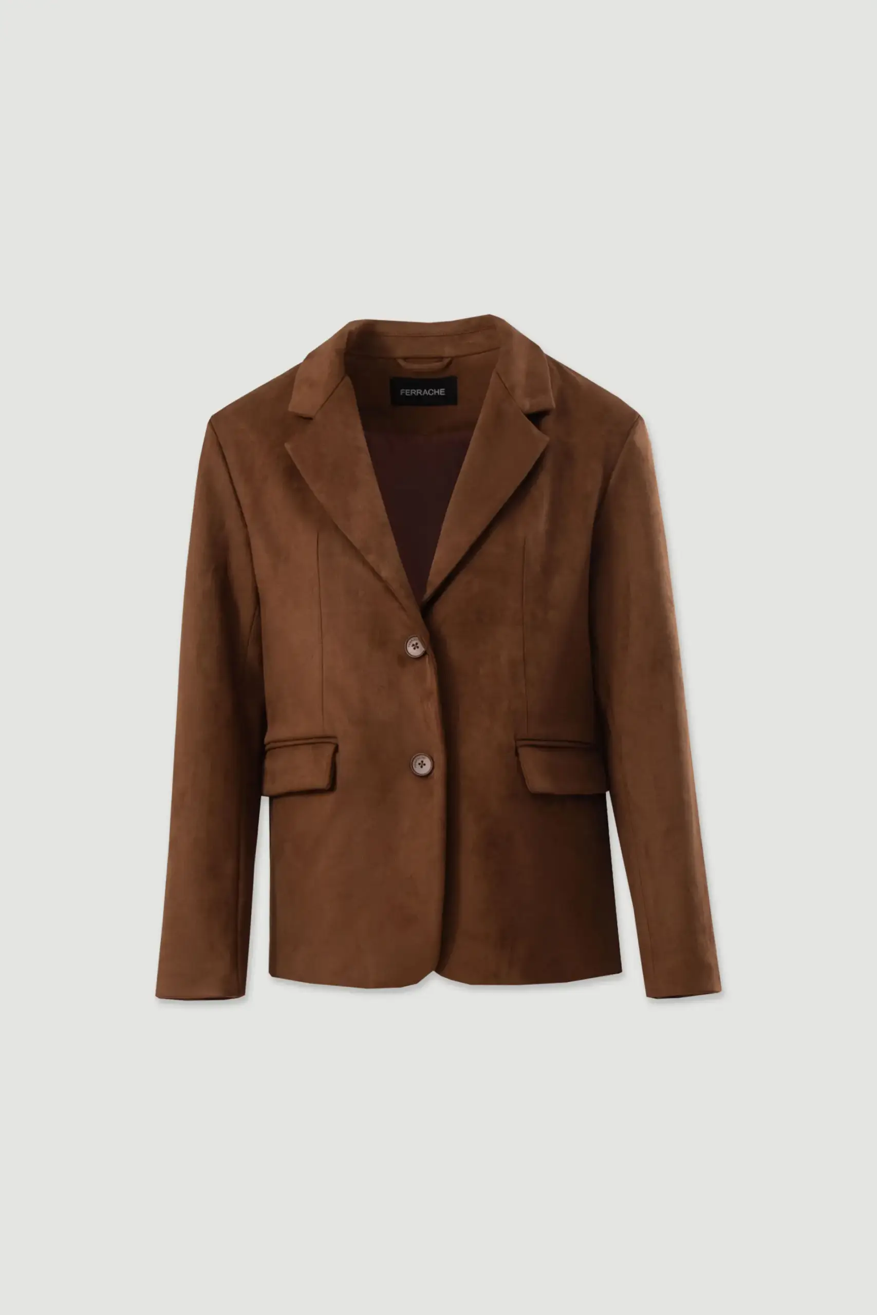 Blazer Ferrache efeito camurça clássico