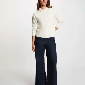 pull torsade col a revers ivoire femme vue5 32536311073800978